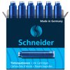 Cartouche d’encre Schneider DIN bleu boîte 6 pièces Photo