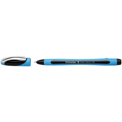 Balpen Schneider Slider Memo extra breed zwart