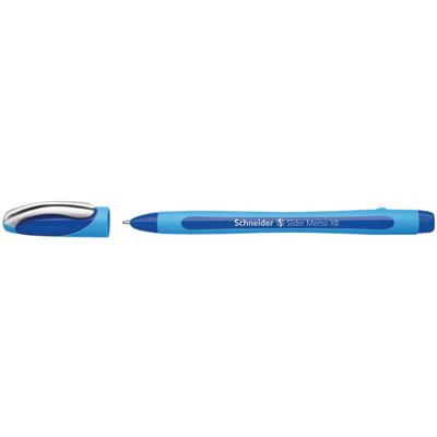 Balpen Schneider Slider Memo extra breed blauw