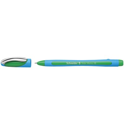 Balpen Schneider Slider Memo extra breed groen