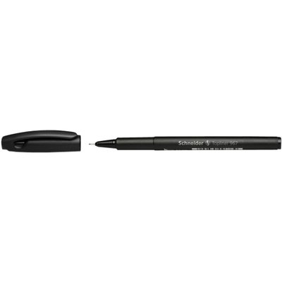 Fineliner Schneider Topliner 967 0.4mm zwart