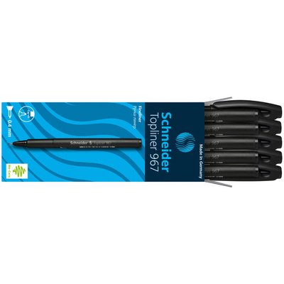 Fineliner Schneider Topliner 967 0.4mm zwart