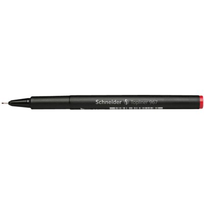 Fineliner Schneider Topliner 967 0.4mm rood