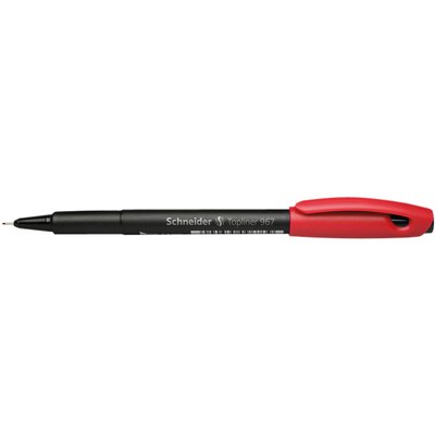 Fineliner Schneider Topliner 967 0.4mm rood