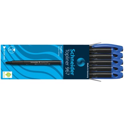Fineliner Schneider Topliner 967 0,4mm bleu