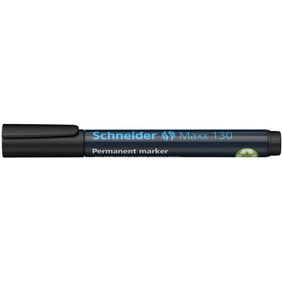 Marqueur Schneider 130 Pointe ogive 1-3mm noir