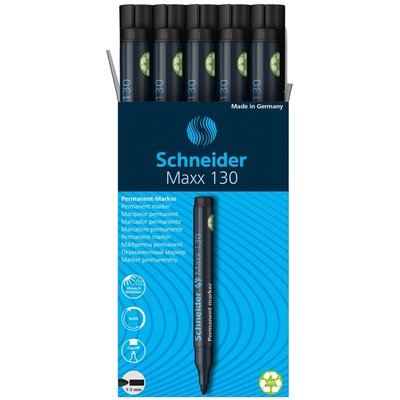 Marqueur Schneider 130 Pointe ogive 1-3mm noir