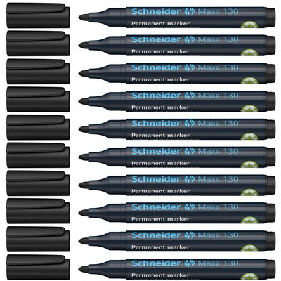 Marqueur Schneider 130 Pointe ogive 1-3mm noir