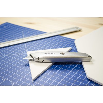 Cutter Hobby Westcott Trapezium 18mm curseur coulissant alu