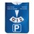 Parkeerschijf blauw