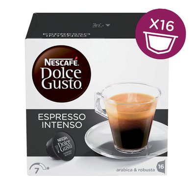 Café Espresso Intenso Dolce Gusto 16 capsules