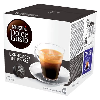 Café Espresso Intenso Dolce Gusto 16 capsules
