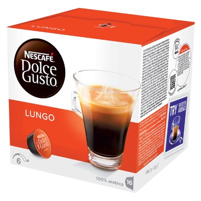Café Lungo Dolce Gusto 16 capsules