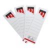 Etiquette dorsale Quantore Small 30x190mm à insérer blanc 10 pièces Photo