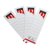 Etiquette dorsale Quantore Small 30x190mm à insérer blanc 10 pièces