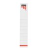 Rugetiket Quantore smal 34x190mm zelfklevend wit 10 stuks foto