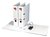 Ordner Quantore A4 80mm PP wit