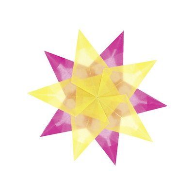 Transparant papier Folia 70x100cm 42gr assorti kleuren