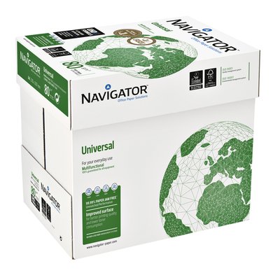Kopieerpapier Navigator Universal A4 80gr wit 500 vel