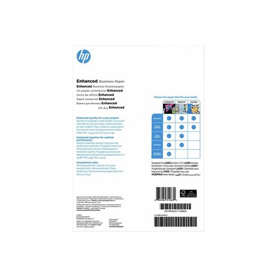 Fotopapier laser HP CG965A 150gr A4 glans wit 150 vel