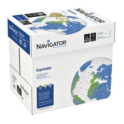 Kopieerpapier Navigator Expression A4 90gr wit 500 vel