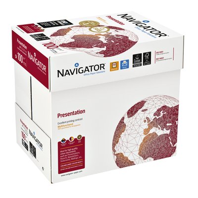 Kopieerpapier Navigator Presentation A4 100gr wit 500 vel