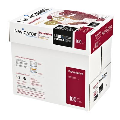 Kopieerpapier Navigator Presentation A4 100gr wit 500 vel