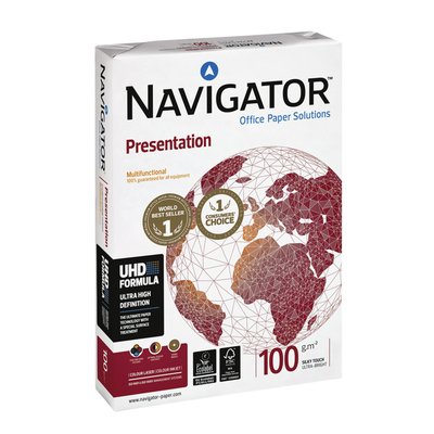 Kopieerpapier Navigator Presentation A3 100gr wit 500 vel
