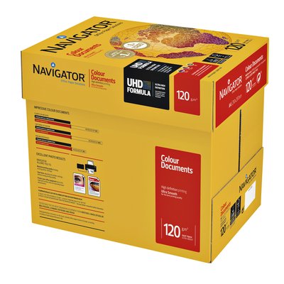 Kopieerpapier Navigator Colour Documents A4 120gr wit 250 vel