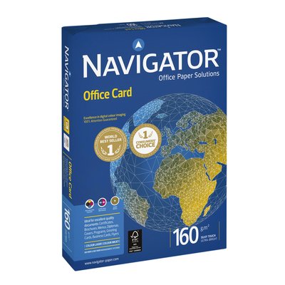 Papier copieur Navigator Office Card A3 160g blanc 250 feuilles