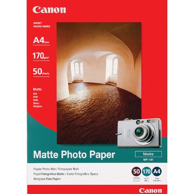 Inkjetpapier Canon MP-101 A4 170gr mat 50 vel
