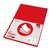 Kopieerpapier Quantore Colour A4 80gr felrood 100 vel
