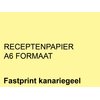 Receptpapier Fastprint A6 80gr kanariegeel 2000 vel photo