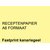 Receptpapier Fastprint A6 80gr kanariegeel 2000 vel