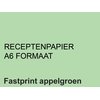 Receptpapier Fastprint A6 80gr appelgroen 2000 vel photo