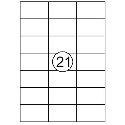 Etiquette Quantore 70x42,4mm blanc 315 pièces