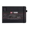 Carnet de croquis Sakura 210x148mm 140g 80 feuilles noires Photo