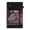 Schetsboek Sakura 80 zwarte vellen 140gr 130x210mm zwart foto