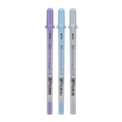 Gelschrijver Sakura Gelly Roll Moonlight 06 calm set à 3 kleuren