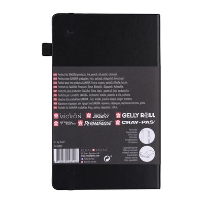 Carnet de croquis Sakura 130x210mm 140g 80 feuilles blanches