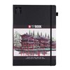 Schetsboek Sakura 80 witte vellen 140gr 210x297mm zwart foto
