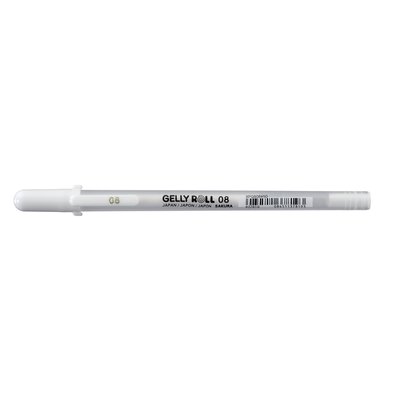 Gelschrijver Sakura Gelly Roll Classic 08 wit