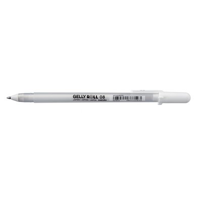 Gelschrijver Sakura Gelly Roll Classic 08 wit