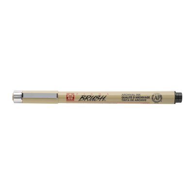 Brushpen Sakura Pigma Brush zwart