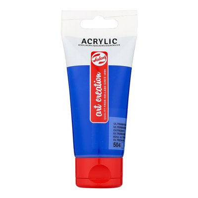 Acrylverf Talens Art Creation 504 ultramarijn tube à 75ml