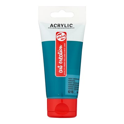 Acrylverf Talens Art Creation 616 vert émeraude tube à 75ml