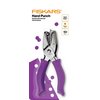 Handpuncher Fiskars M circle 1/8" met SoftGrip paars foto