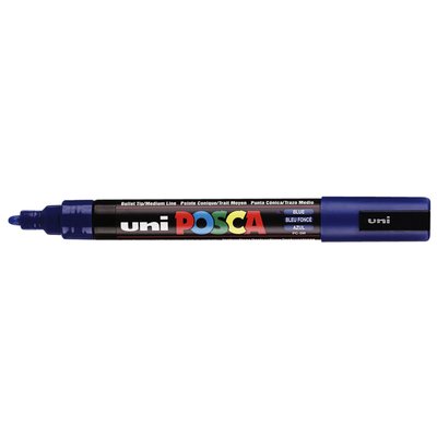Paintmarker Uni POSCA PC5M medium donkerblauw
