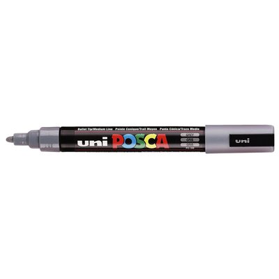 Paintmarker Uni POSCA PC5M medium grijs