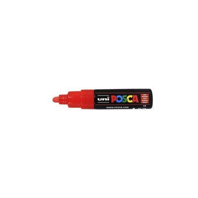 Paintmarker Uni POSCA PC7M breed rood